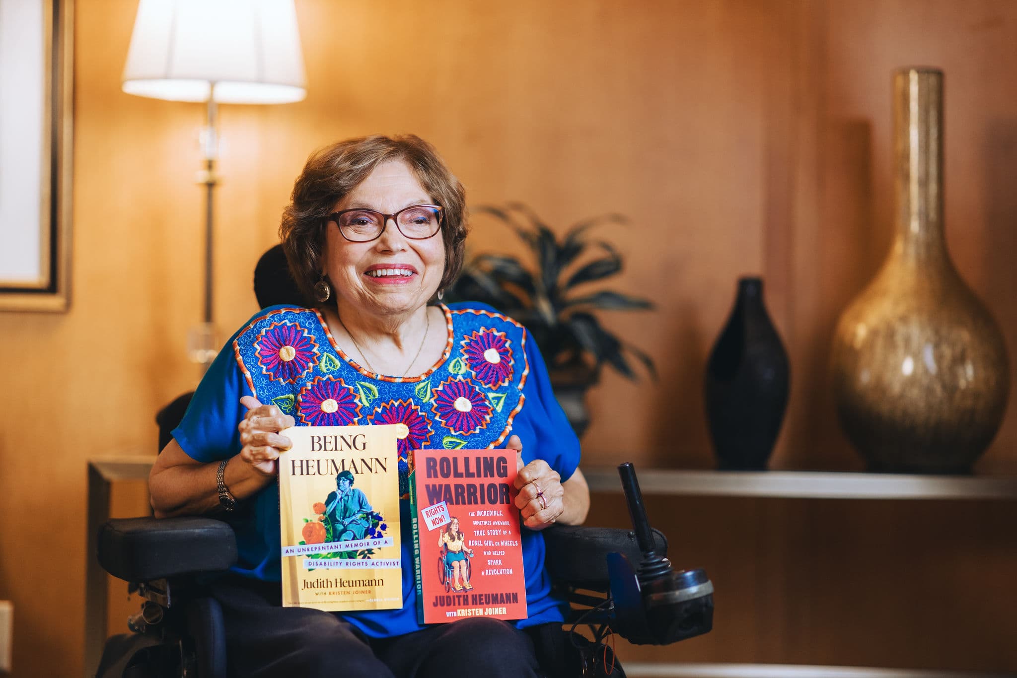 Judy Heumann – Disability Rights Advocate Sursa foto: https://judithheumann.com/